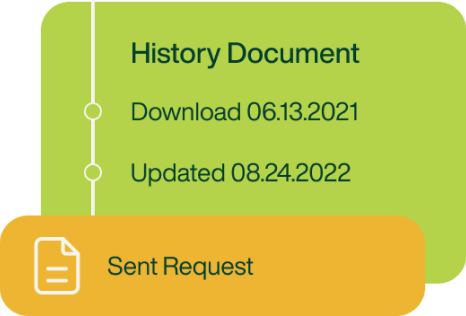 Document History Retention Icon
